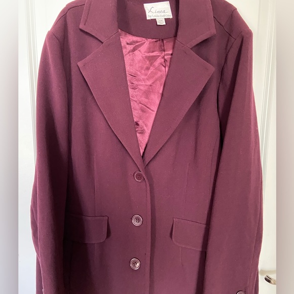 NWOT: Línea by Louis Dell’Olio long jacket with pocket - Picture 1 of 4